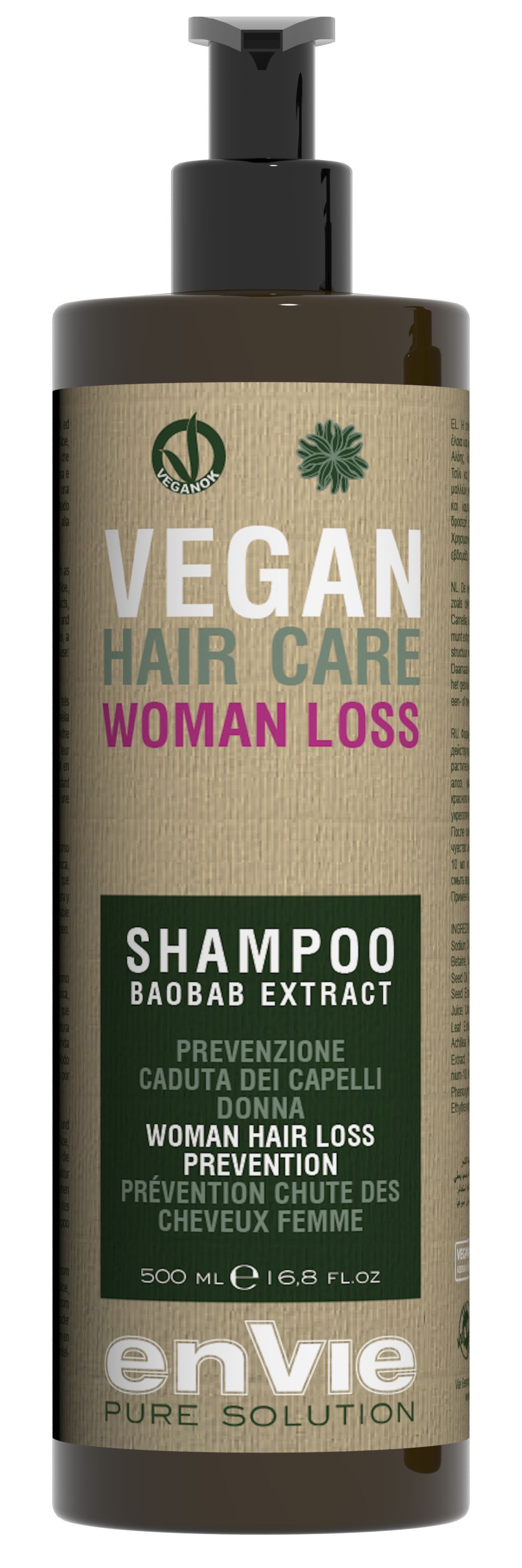 woman hair loss shampoo