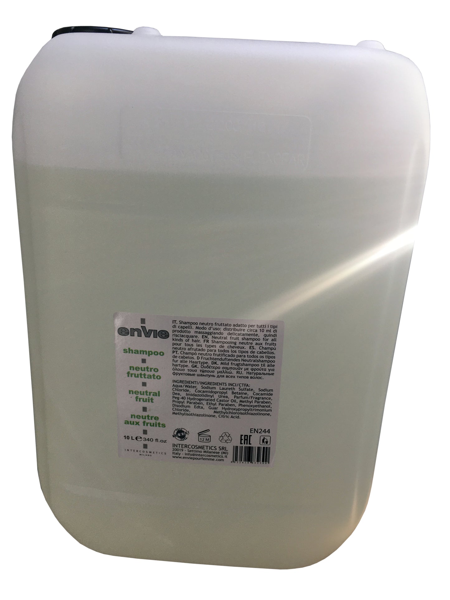 Envie Hair shampoo gallon 10Litrs