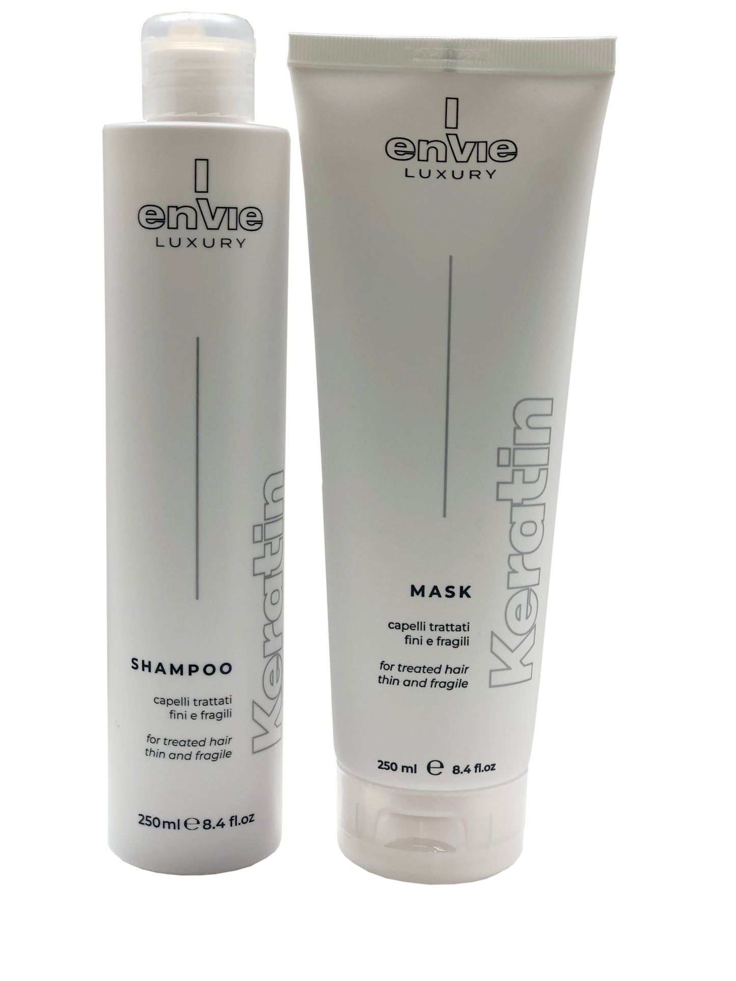 Envie Keratin Mask And Envie Keratin Shampoo 250ml
