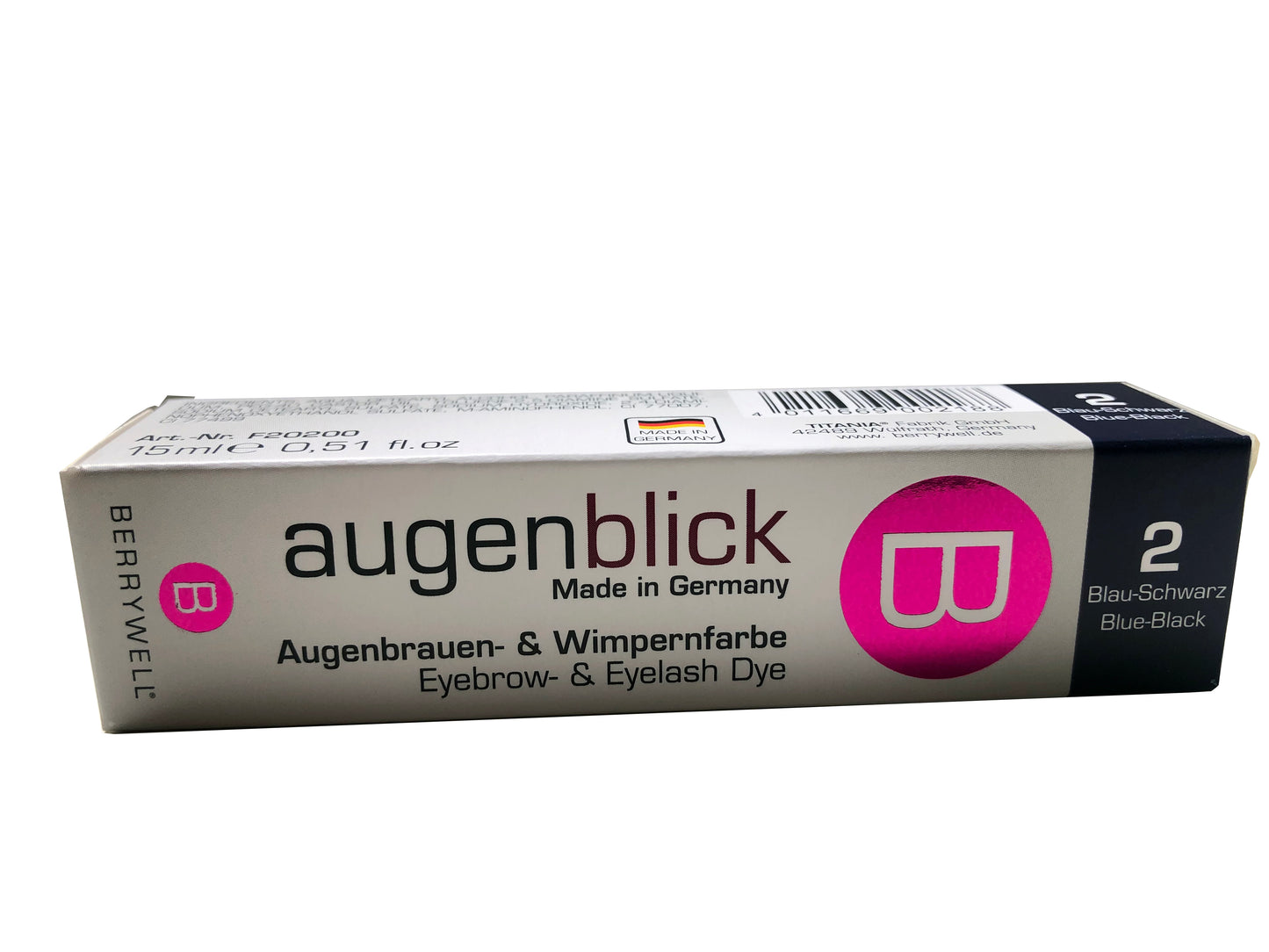 Eyebrow blue back Tint and Eyelash blue back Tint 3.1