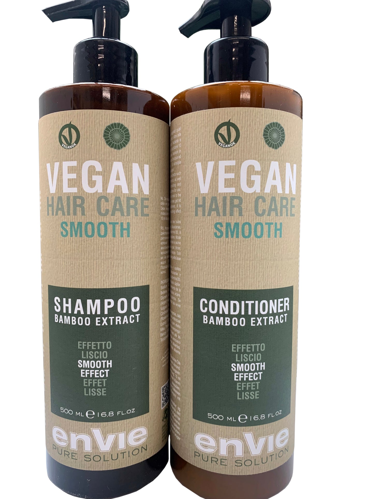 Envie Salt free smooth shampoo and conditioner 500ml