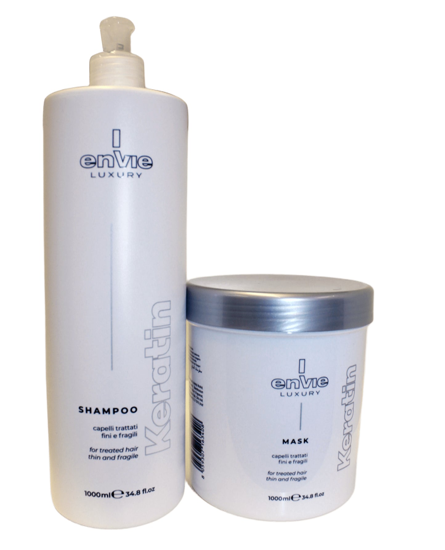 Envie Keratin Mask And Envie Keratin Shampoo 1000ml