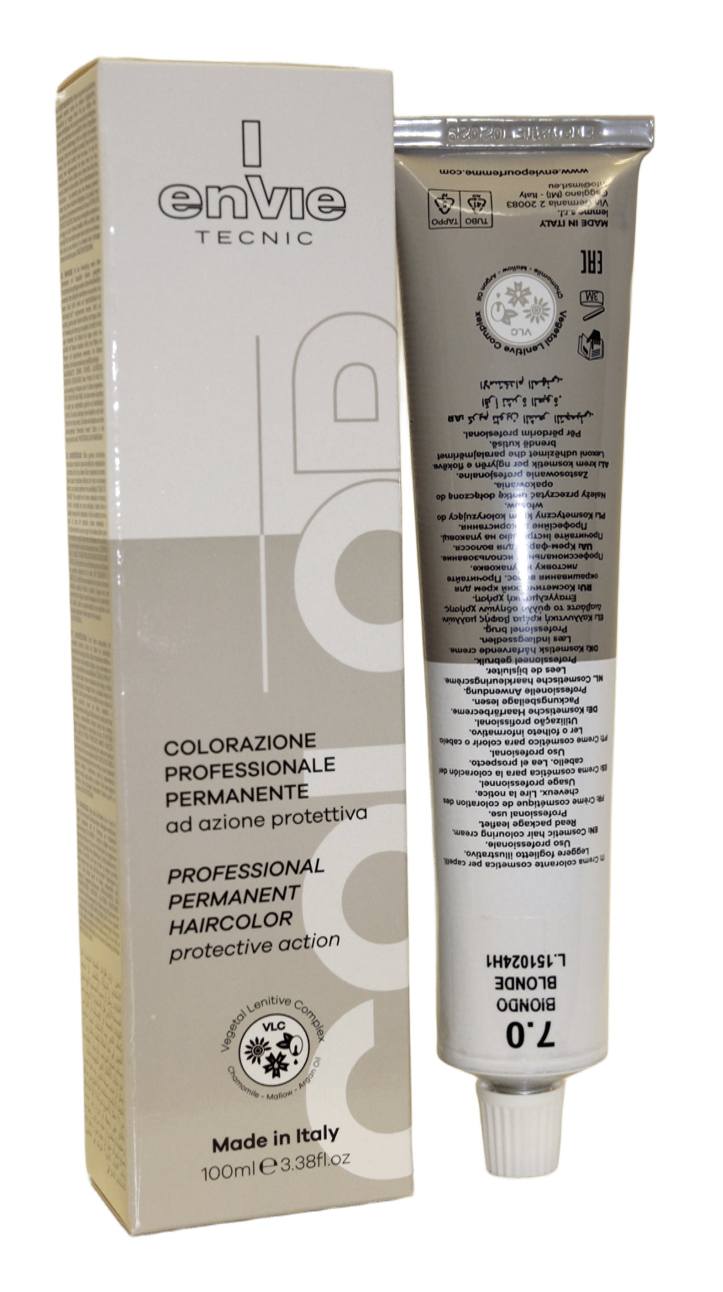 Envie Hair color silver metal