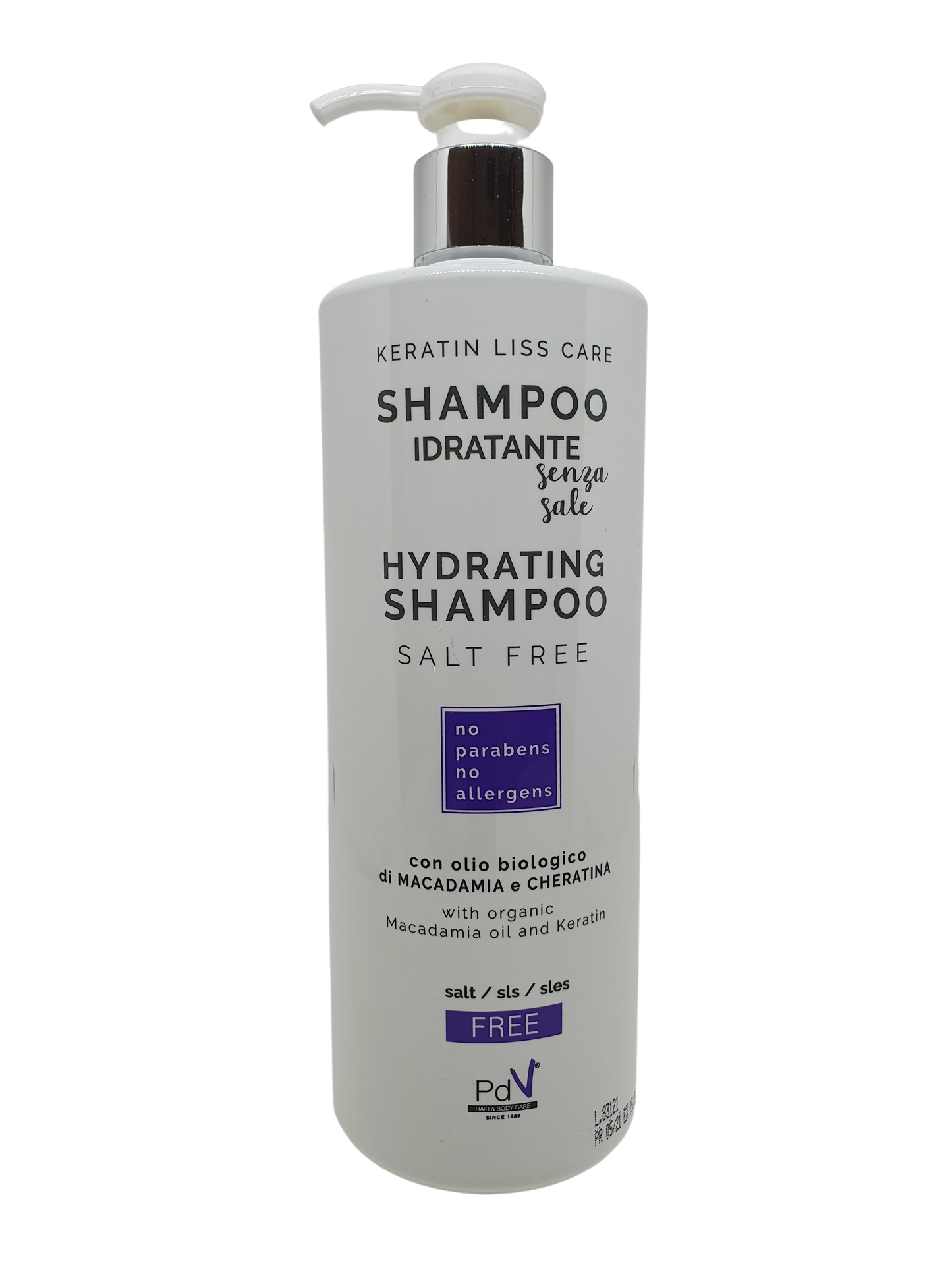 keratin Shampoo Salt and Sulphate Free 500ml