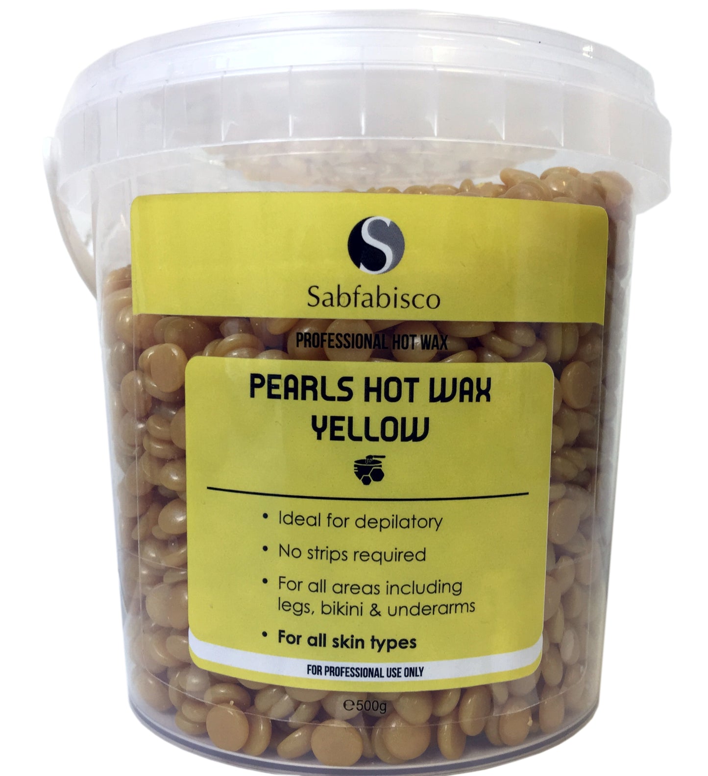 Hard Hot wax yellow Hair removal 500g