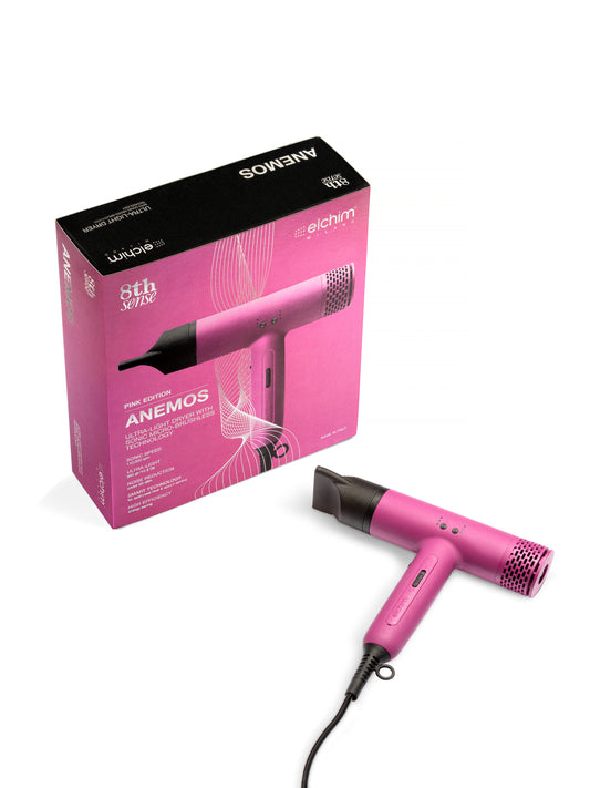 Elchim |hair dryer Anemos purple pink