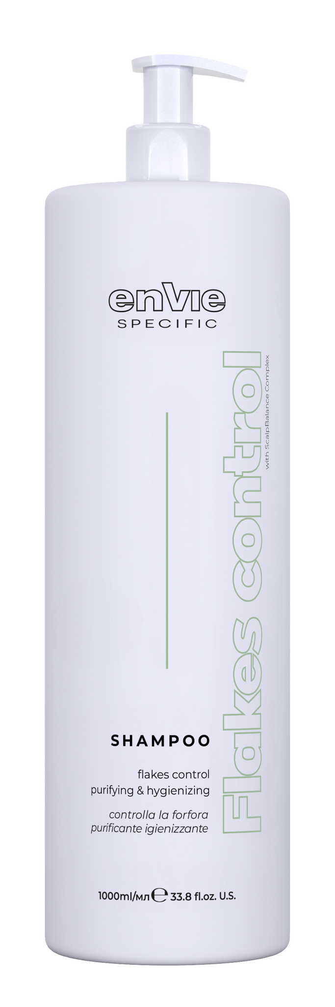 Flakes Control shampoo 1000ml Envie hair shampoo