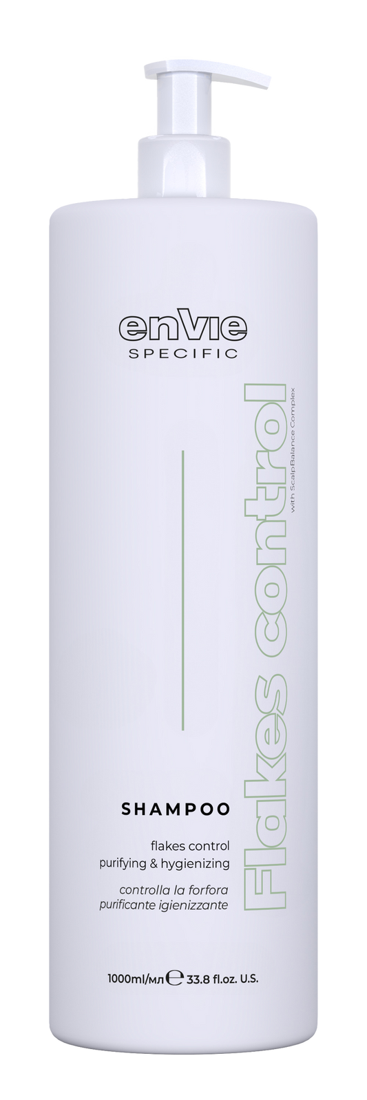 Flakes Control shampoo 1000ml Envie hair shampoo