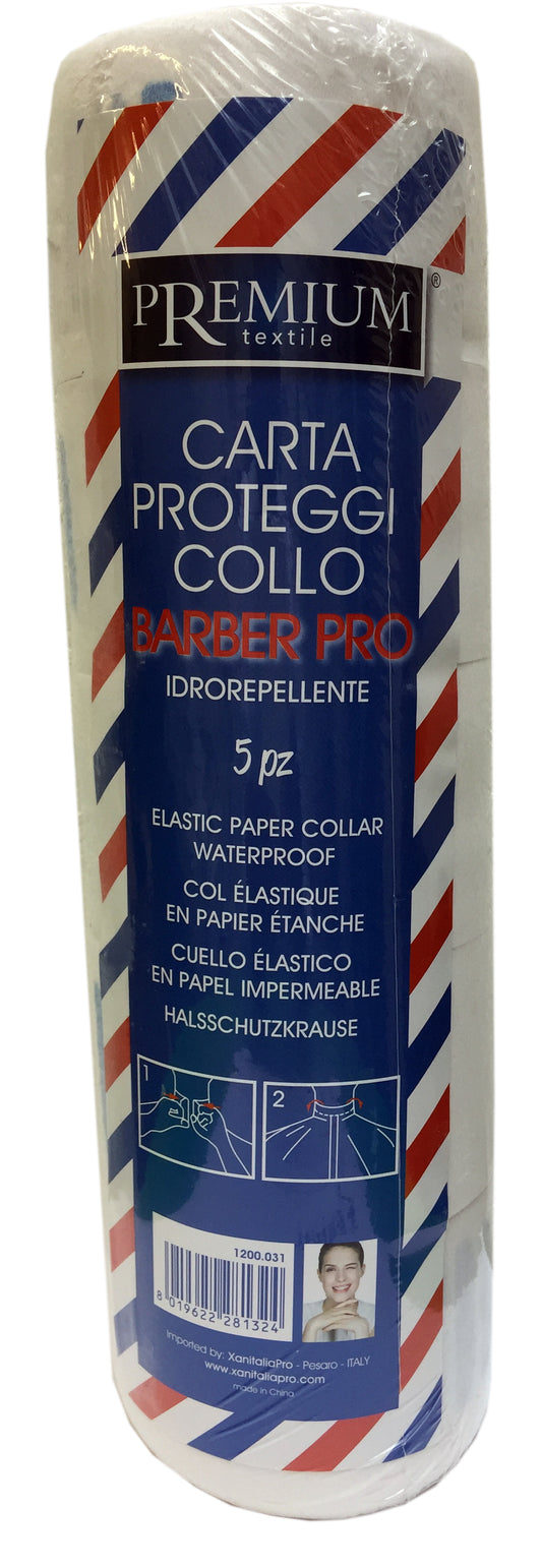 Elastic paper collar water proof barber pro