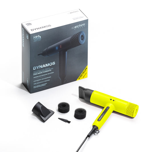Elchim|Hair dryer Elchim Dynamos yellow