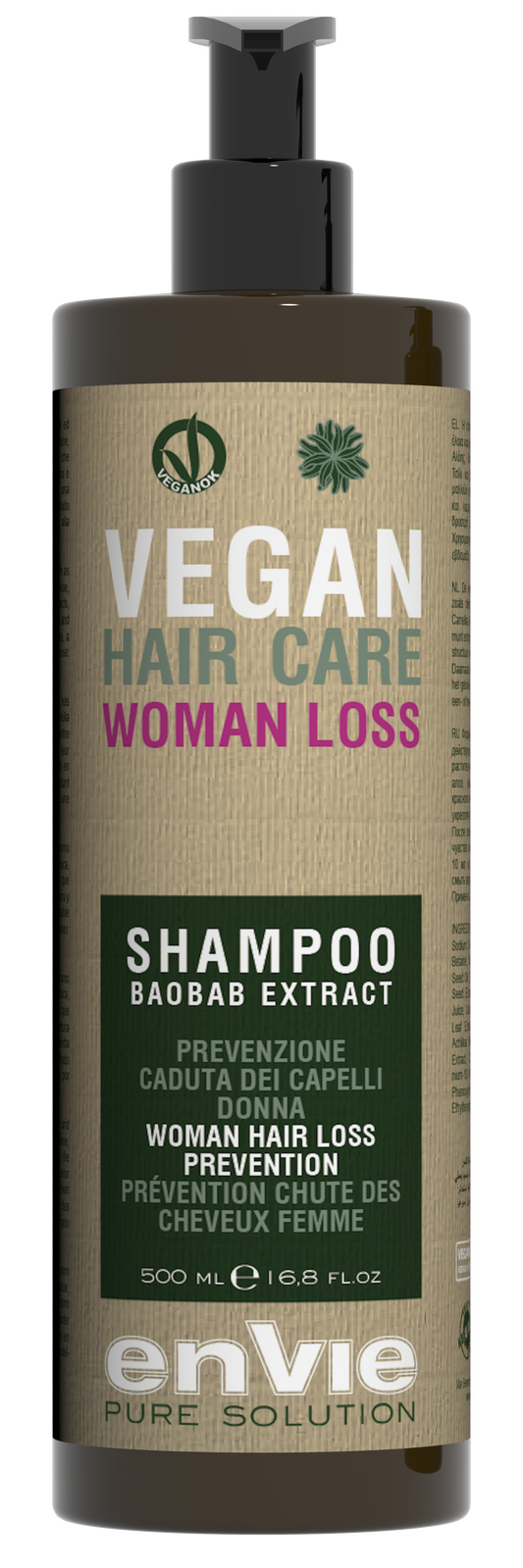 woman hair loss shampoo