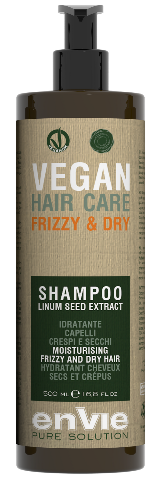 Frizzy and dry Shampoo Moisturising hair shampoo Envie