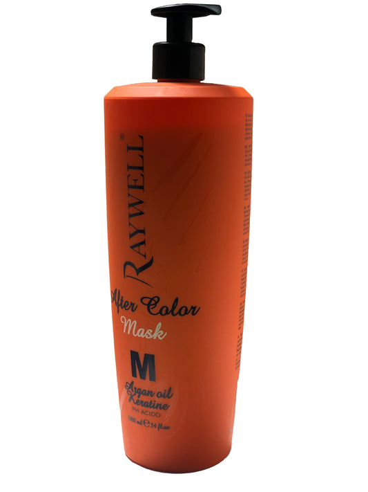 Raywell Hair Mask Aftercolor with Keratin and Argan 1000ml