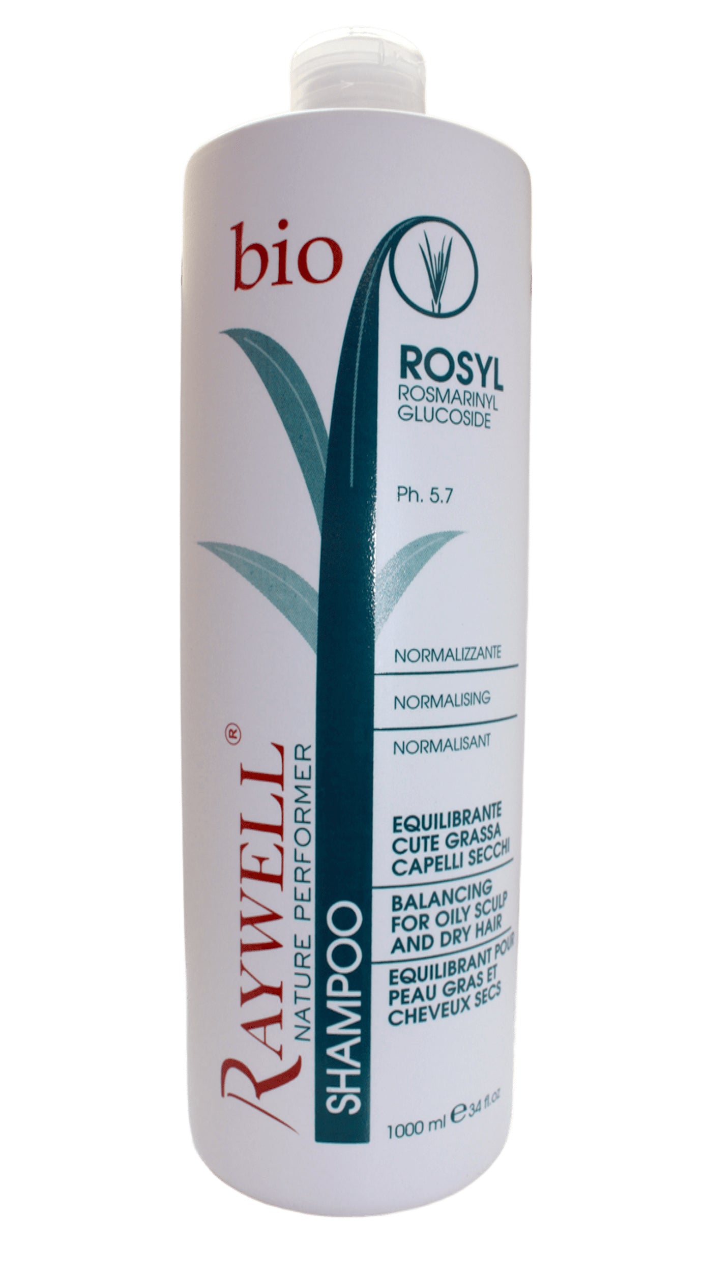 Raywell BIO Rosyl Balancing hair Shampoo  1000ml
