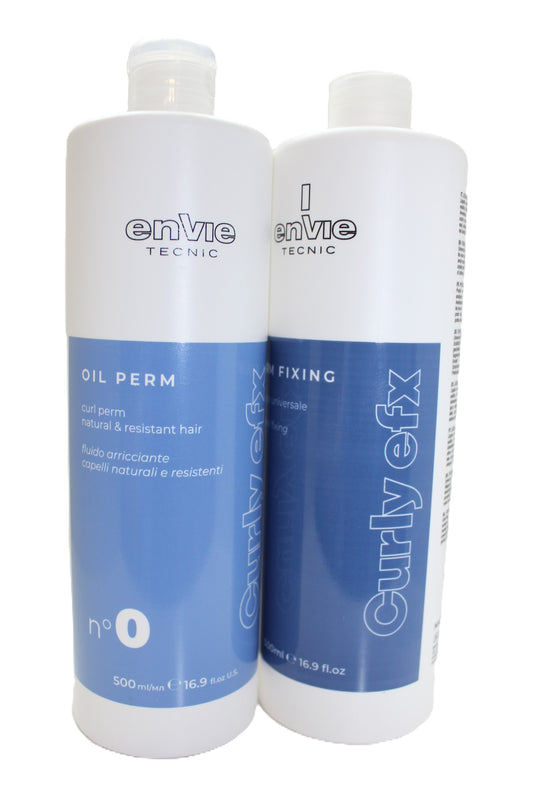 Envie perm Lotion oil hair Curly perm 0 with perm fixing