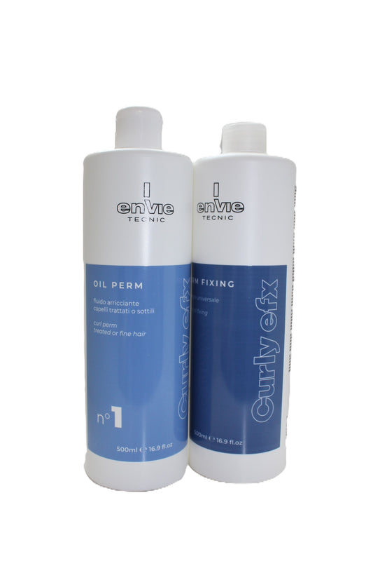 Envie perm Lotion oil hair Curly perm 1 with perm fixing