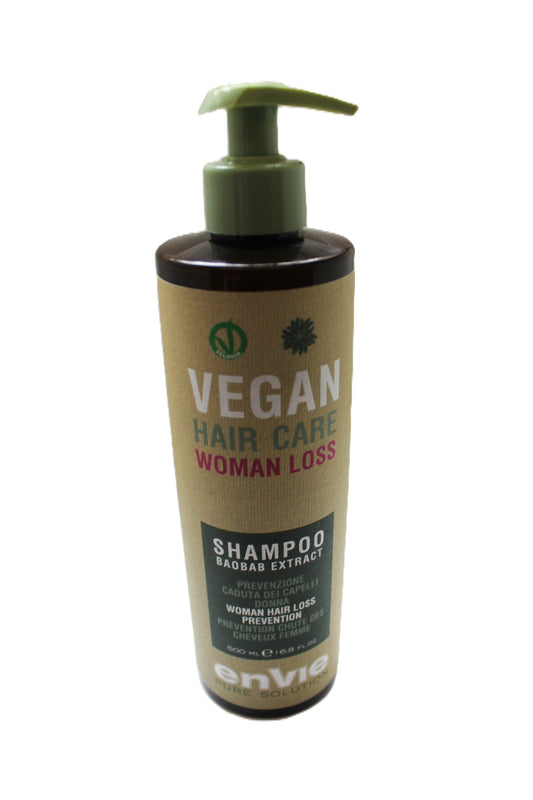 woman hair loss shampoo  vegan 500ml