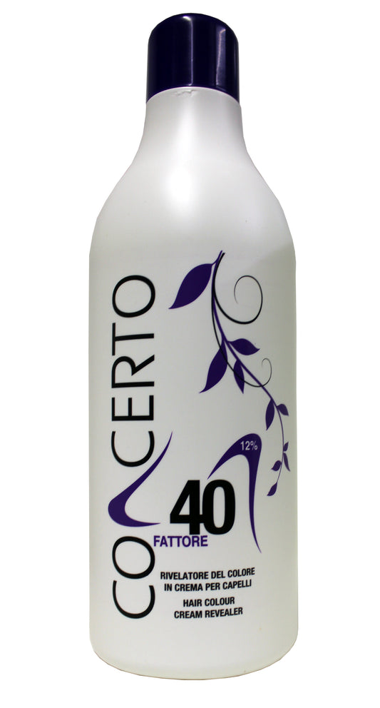 Oxydant Cream 12%  EMULSION Concerto 40vol 1000ml
