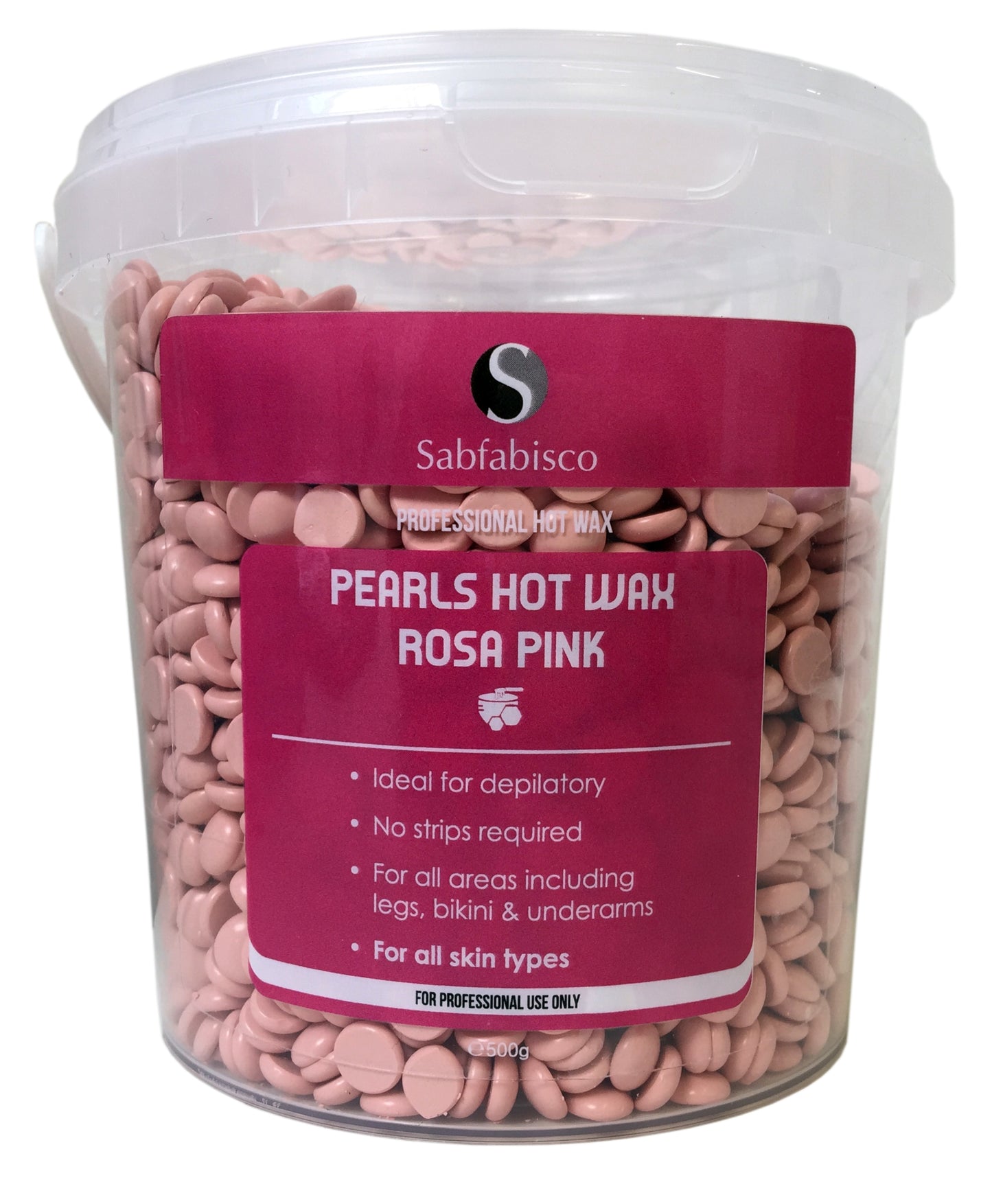 Hard Hot wax pink Hair removal 500g