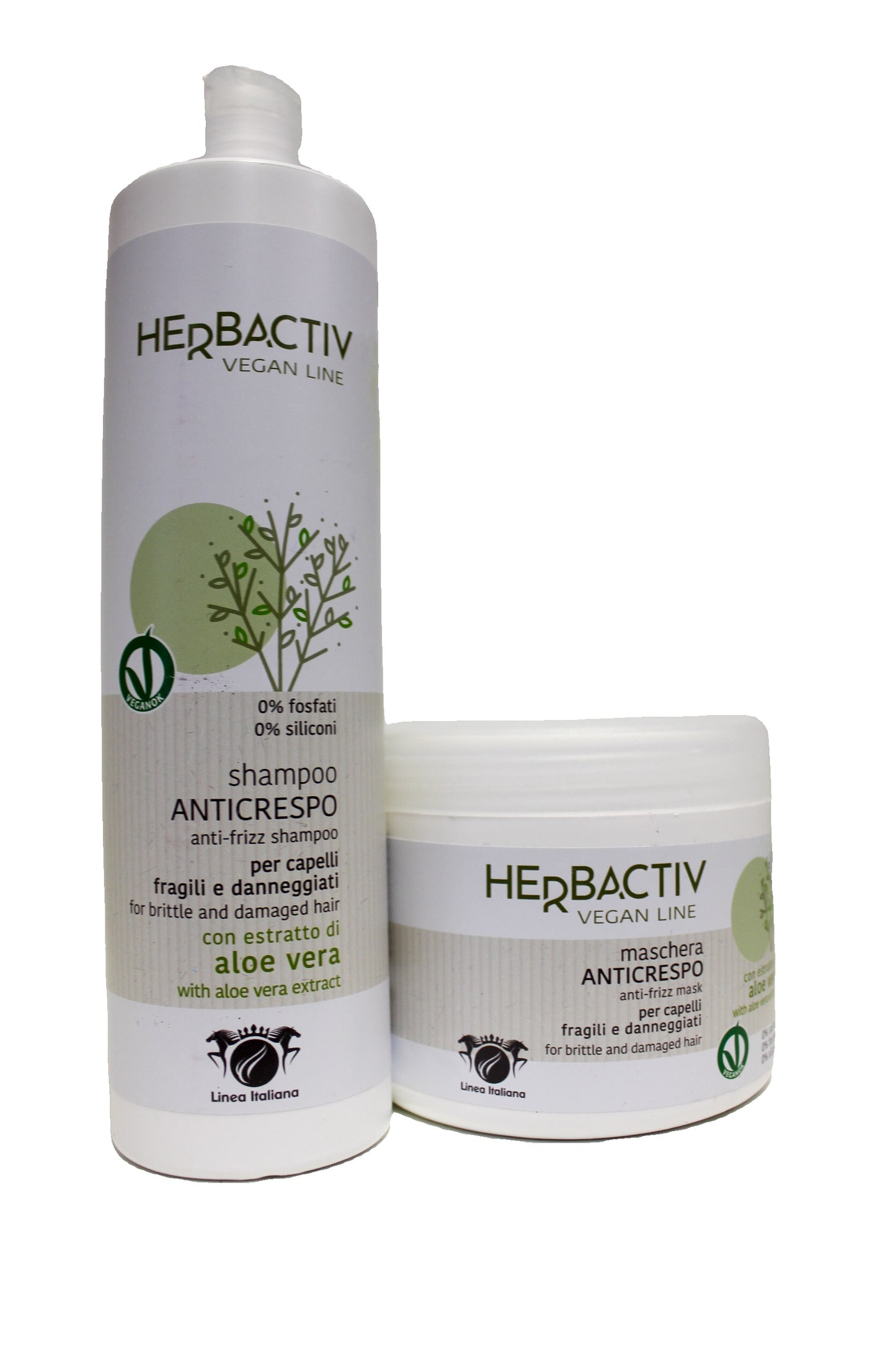 Anti-Frizz hair shampoo and hair mask 500ml