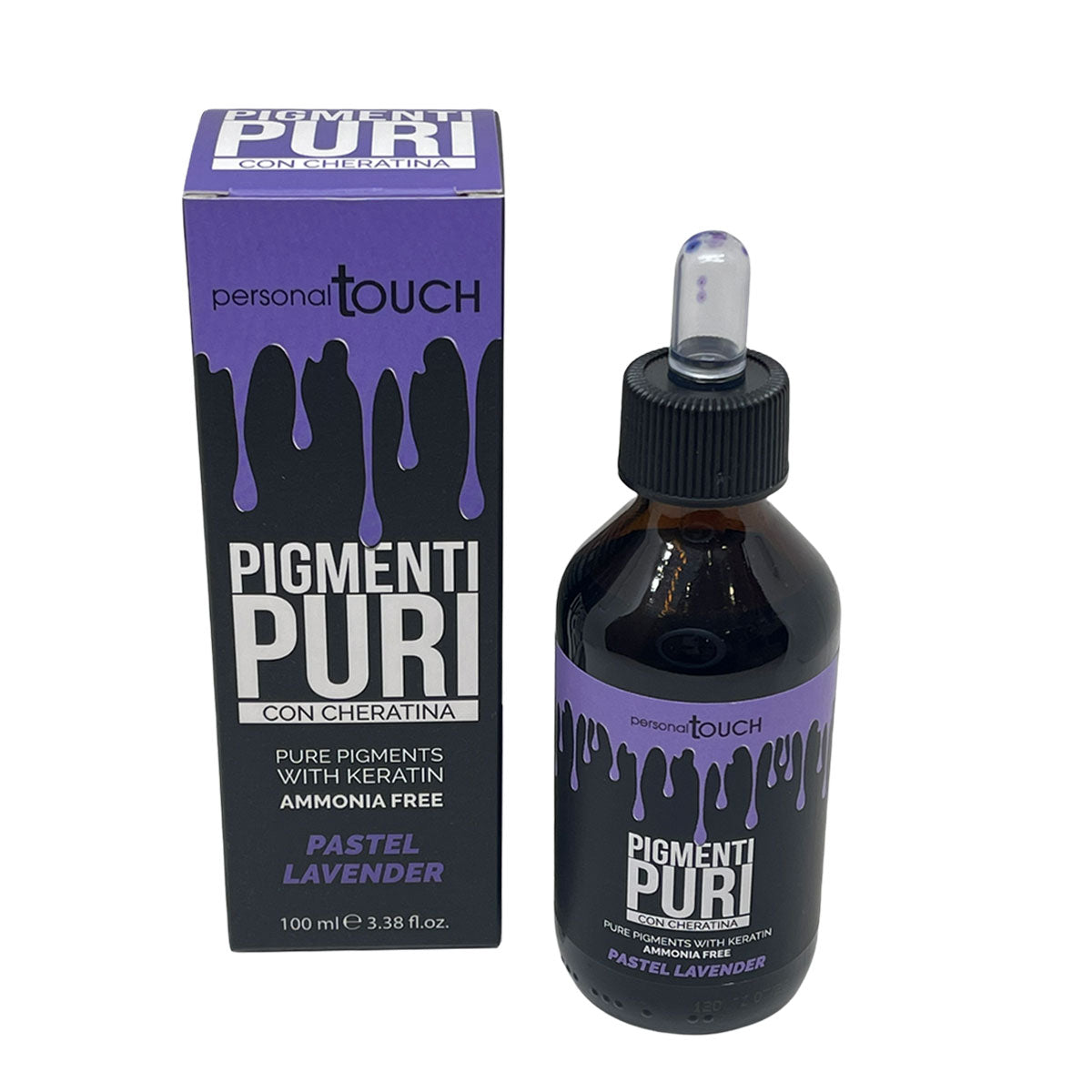 Pigments hair color Lavender violet  Ammonia free with keratin 100ml